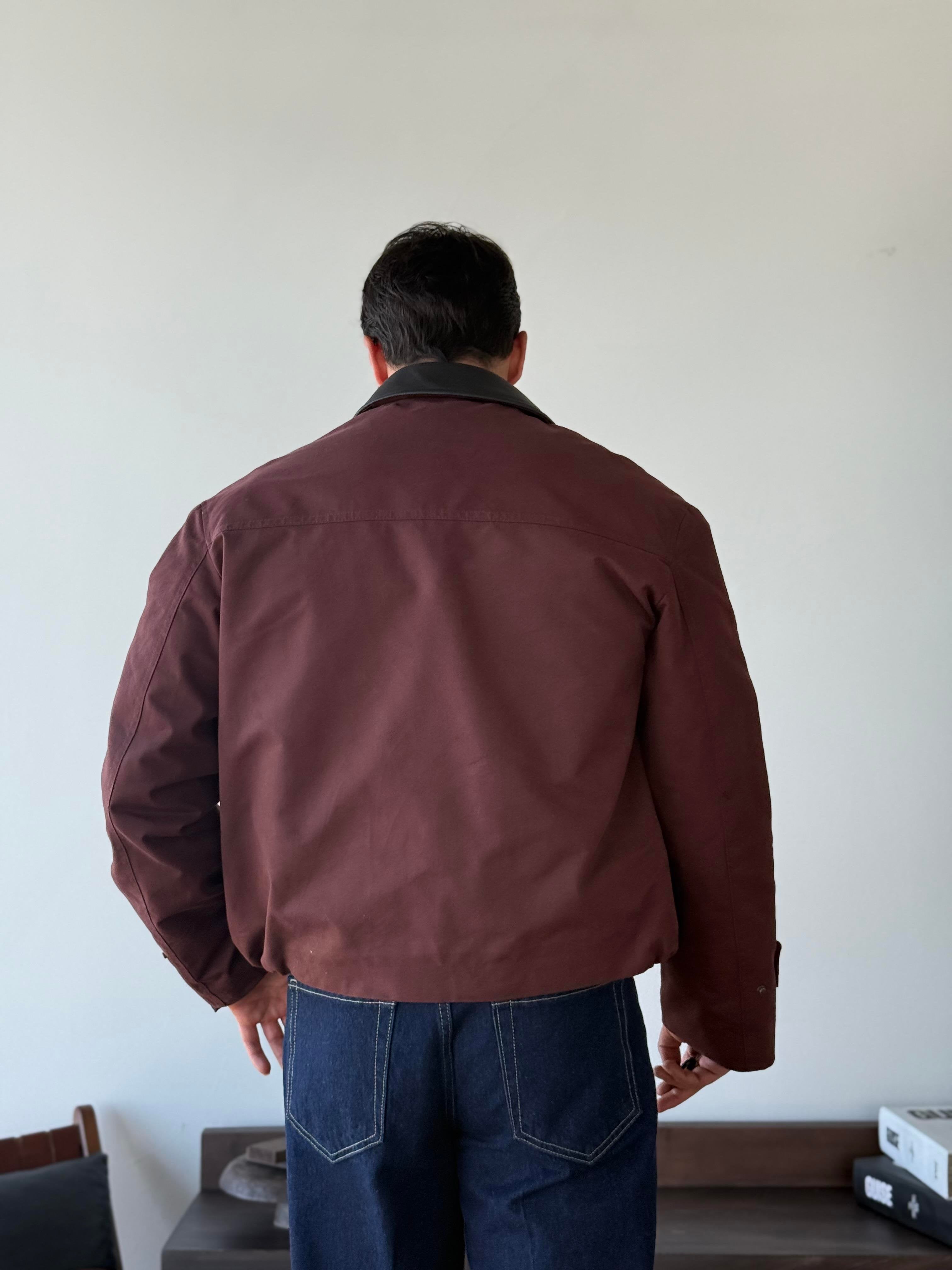 BOXFIT BASIC “BURGUNDY” JACKET
