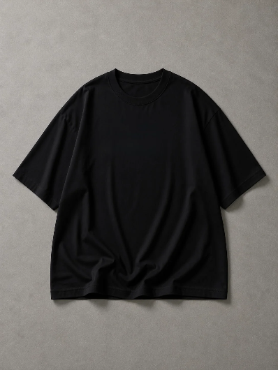 Oversized Boulevard Unisex T-Shirt - BLACK