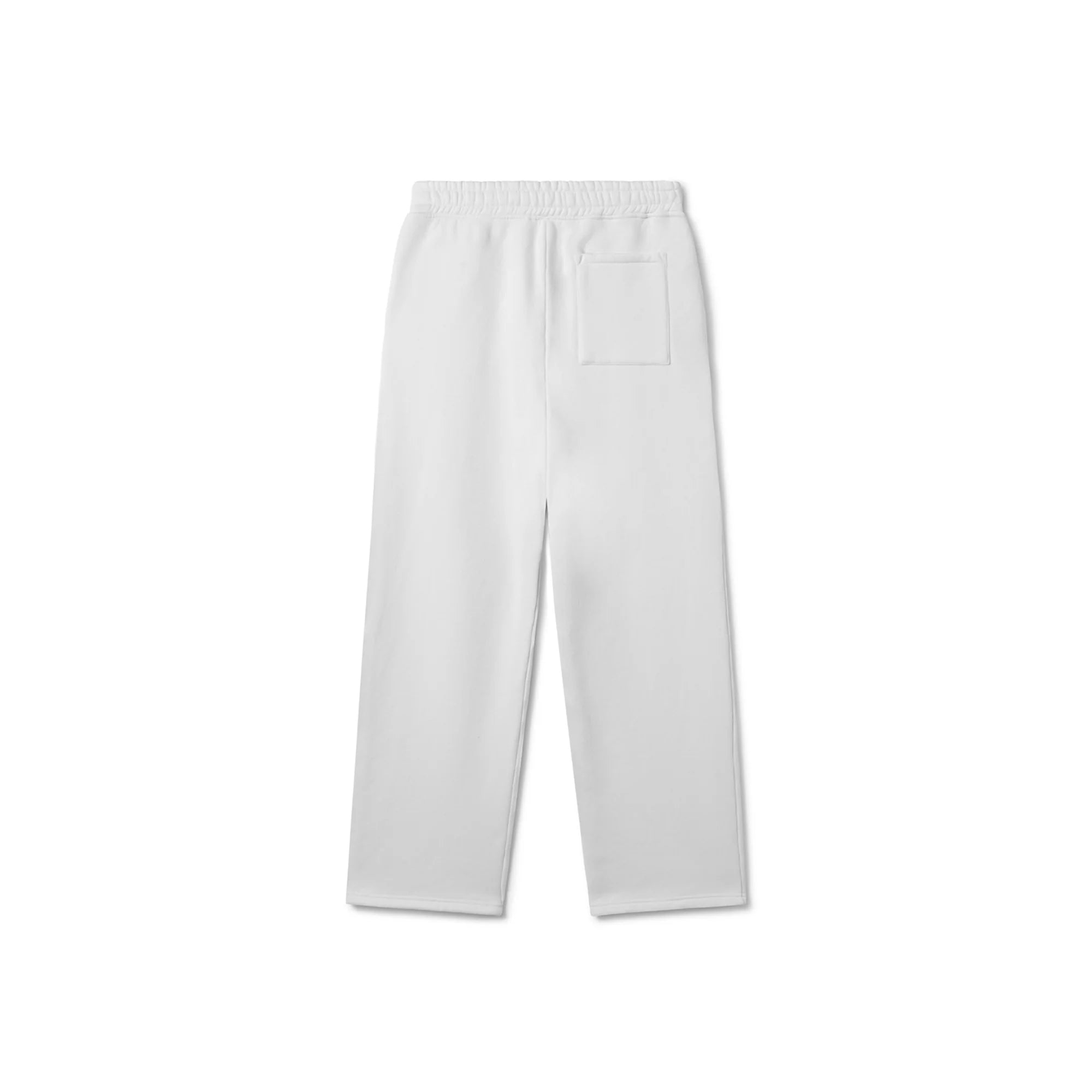 Grey Unisex Straight Leg Sweatpants - Basic