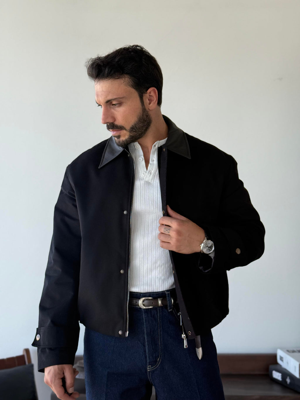 BOXFIT BASIC “BLACK” JACKET