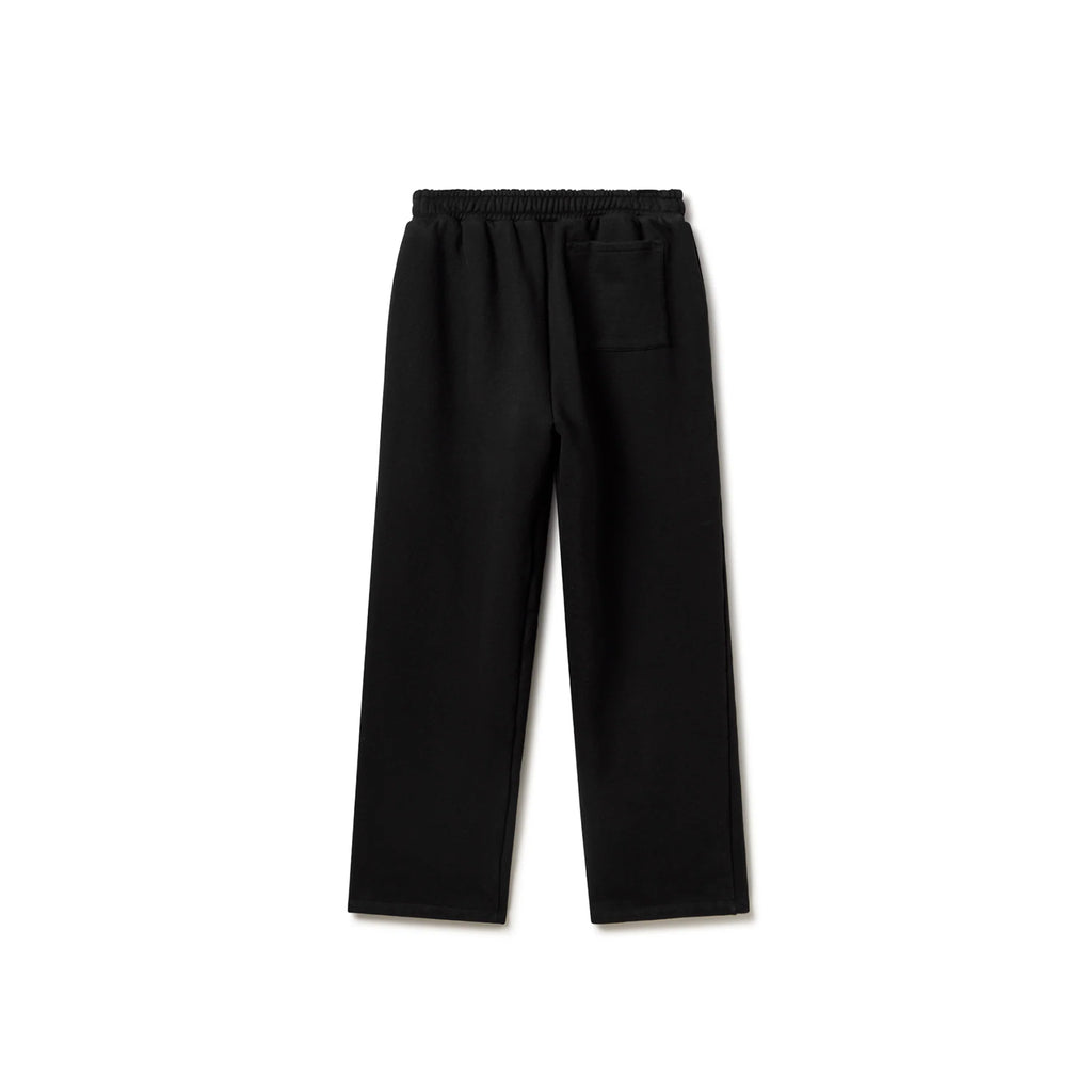 Black Unisex Straight Leg Sweatpants - Basic