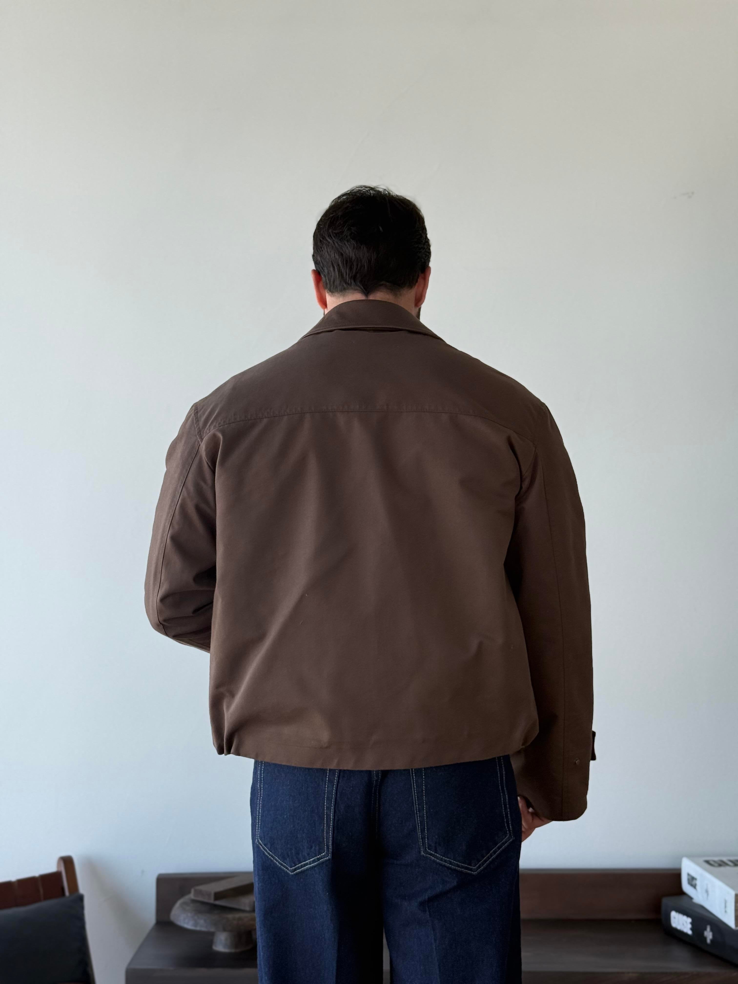 BOXFIT BASIC “BROWN” JACKET