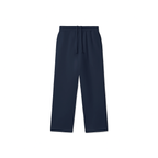 Navy Blue Unisex Straight Leg Sweatpants - Basic