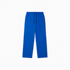 Blue Unisex Straight Leg Sweatpants - Basic